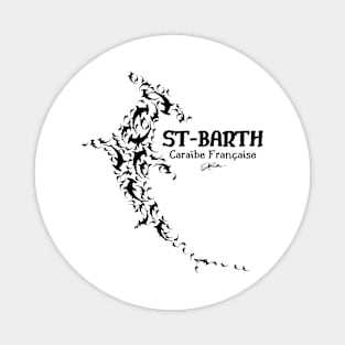 St. Barth, French Caribbean Magnet